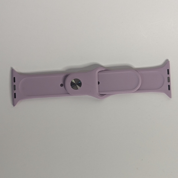 Weaved Pattern Lilac/Lavender Smart Watch Band - Picture 4 of 4